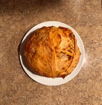 Cheese Pizza Sourdough Loaf — infused with marinara sauce