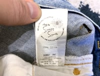 Image 10 of Sunny Sports indigo selvedge jeans, made in Japan, fits 32”