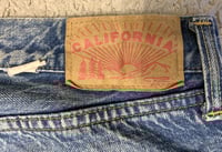 Image 6 of Sunny Sports indigo selvedge jeans, made in Japan, fits 32”