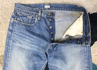 Image 3 of Sunny Sports indigo selvedge jeans, made in Japan, fits 32”