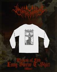 Image 2 of Messiah of Filth Men’s Long Sleeve Shirt (White)