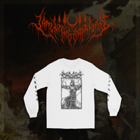 Image 1 of Messiah of Filth Men’s Long Sleeve Shirt (White)