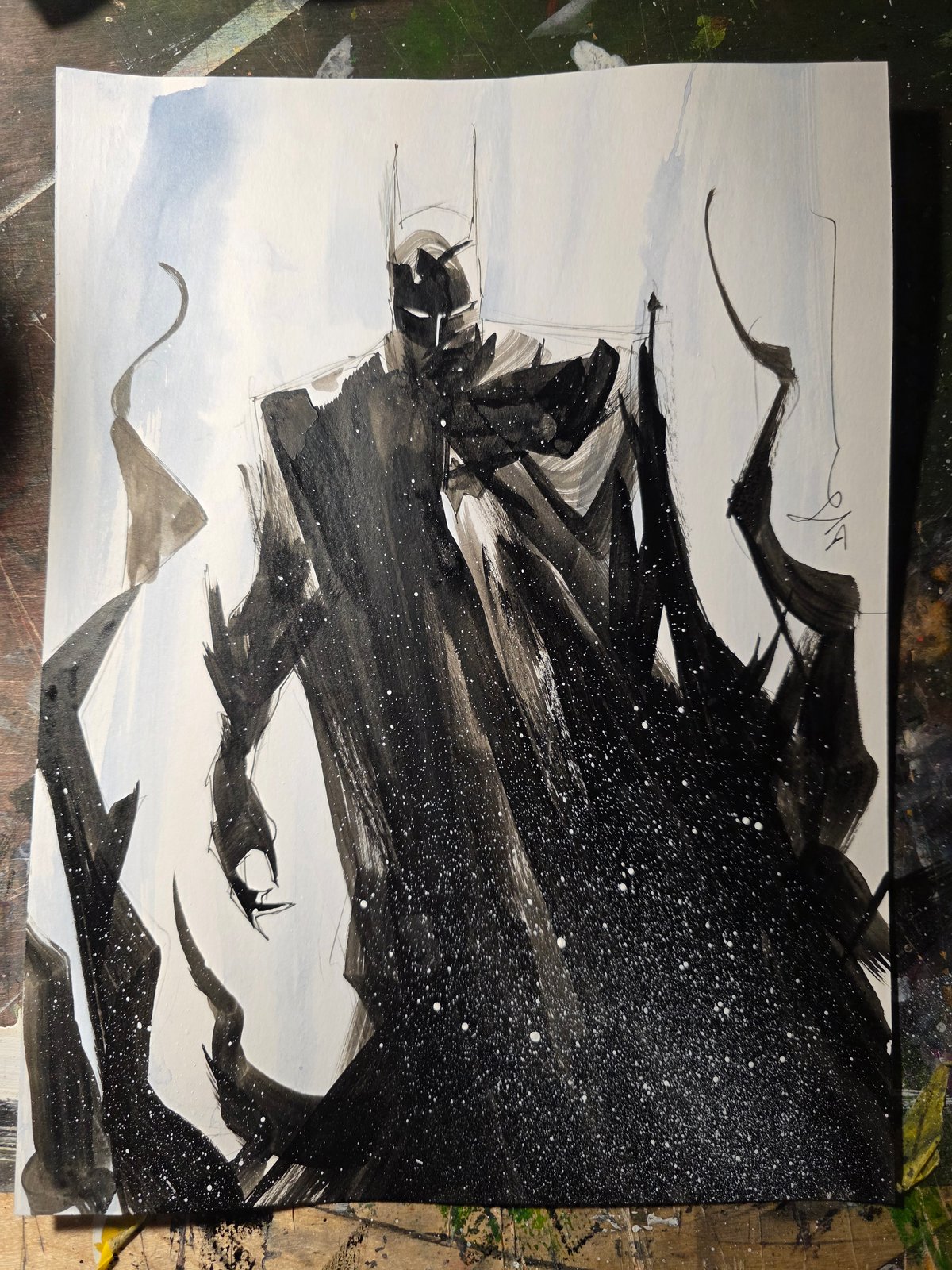 Image of late night Batman