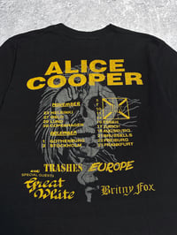 Image 5 of *Rare* Alice Cooper 1989 ‘Trashes Europe’ T-Shirt