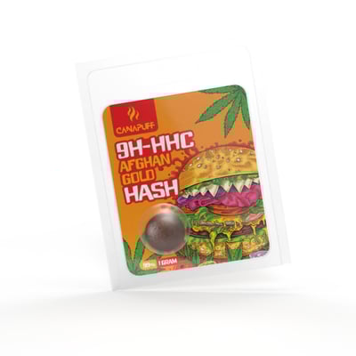 9H-HHC Hash afganistansko zlato 99% Extra Strong sativa 1g