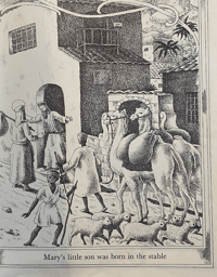 Image 7 of Once in Royal David's City illustrated by Harold Jones