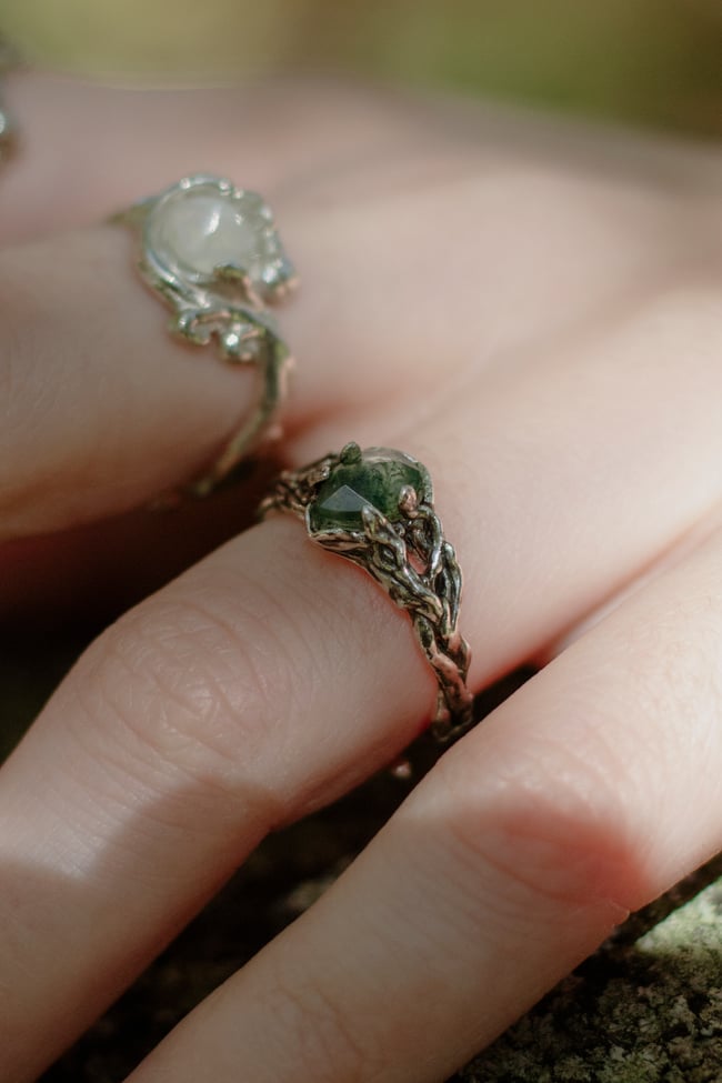 Anillo Bruja - Colección Fauces