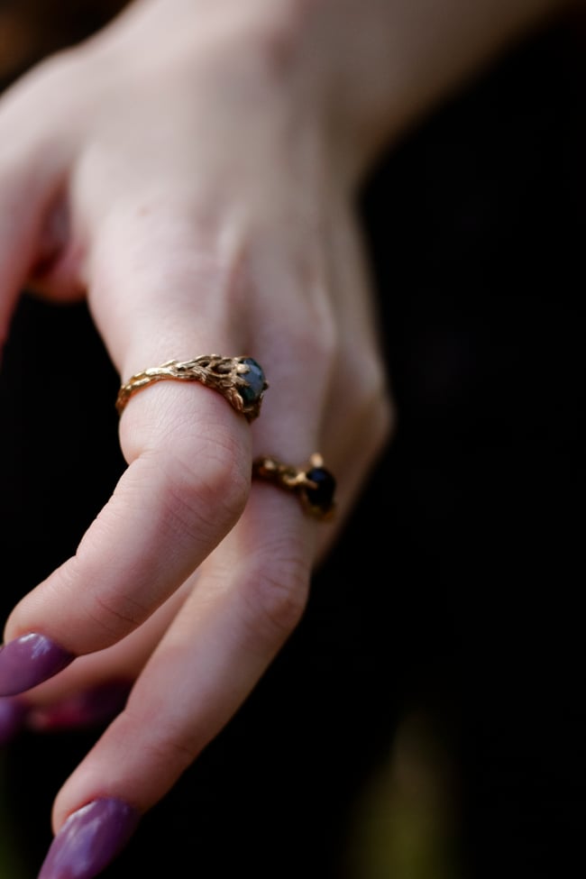 Anillo Bruja - Colección Fauces