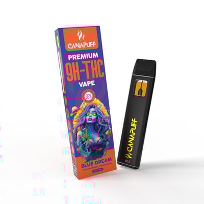 9H-THC Vape Blue Dream 95% strong indica 1ml