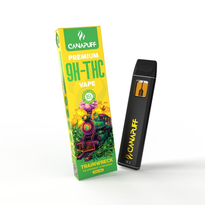 9H-THC Vape Trainwreck strong indica 1ml