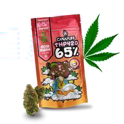 THP420 Cvijeće Dosi Kush 65% Strong Sativa 1g