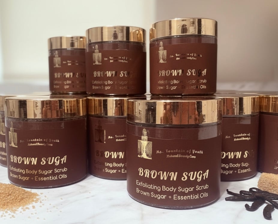 Image of Ms. Fountain of Youth Beauty Care Brown Suga Body Scrub