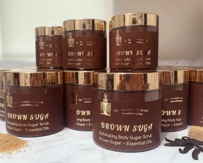 Image of Ms. Fountain of Youth Beauty Care Brown Suga Body Scrub