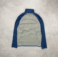 Image 3 of Patagonia Better Sweater Fleece Pullover Oatmeal Blue Small Mens 