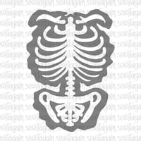 Image 1 of Front Ribs Digital Stencil PDF