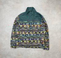 Image 1 of Patagonia Houdini Stash 1/2 Zip Pullover High Hopes Geo: Forge Grey Medium Mens 