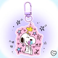 Image 8 of Fandom X SNOOPY Acrylic Keychains