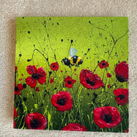 Image 2 of ‘Evening Parade’ canvas.
