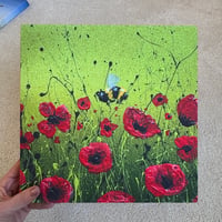 Image 3 of ‘Evening Parade’ canvas.