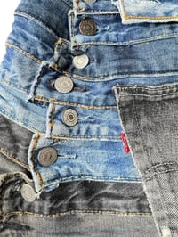 Image 3 of Jupe en denim Levi's avec lune en strass