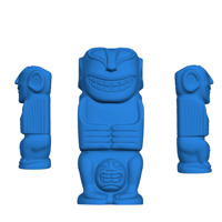 Image 3 of Cannibal Trio STL Files for 3D Printing