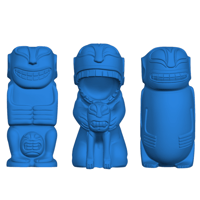 Image 2 of Cannibal Trio STL Files for 3D Printing
