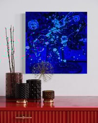 Image 3 of Neon Blue Bouquet 