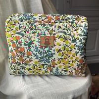 Image 2 of Copy of Sac Osiris "Champ blanc" et "Fleurs noir"