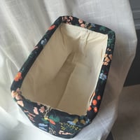 Image 3 of Copy of Sac Osiris "Champ blanc" et "Fleurs noir"