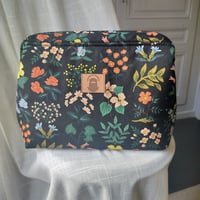 Image 4 of Copy of Sac Osiris "Champ blanc" et "Fleurs noir"