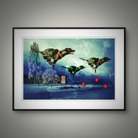 Image 4 of '3 Red Balls with Dogs'