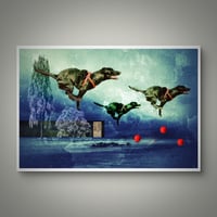 Image 2 of '3 Red Balls with Dogs'