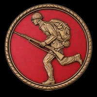 Image 2 of Sticker - Norwegian Infantry Badge