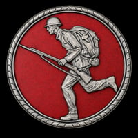 Image 3 of Sticker - Norwegian Infantry Badge