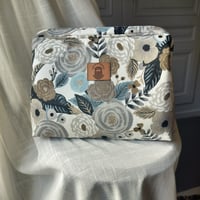 Image 5 of Sac Osiris "English garden bordeaux" et "English garden blanc"