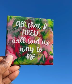 AFFIRMATION COASTER SET #6