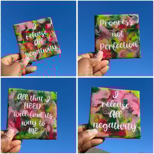 AFFIRMATION COASTER SET #6