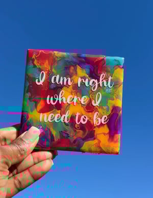 AFFIRMATIONS COASTER SET 