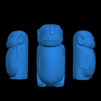 Image 4 of Cannibal Trio STL Files for 3D Printing