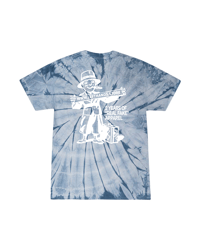 Image 2 of 2025 SHOP TEE - DENIM SPIDER TIE DYE
