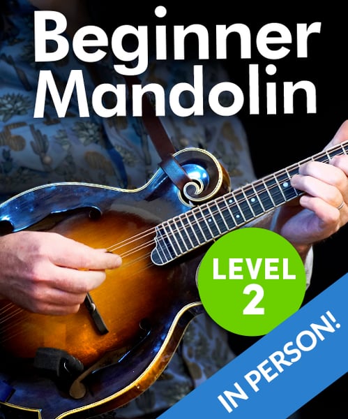 Image of Beginner MANDOLIN Level 2 for Adults (4 Week Class, In Person)