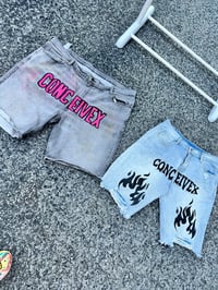 Image 2 of ConceiveX Jean Shorts