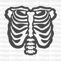 Image 1 of Front Ribs Digital Stencil PDF Pattern #4