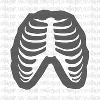 Image 1 of Front Ribs Digital Stencil PDF Pattern #8