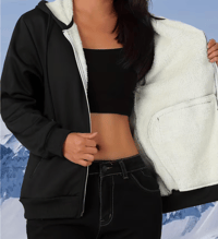 Image 2 of Women Winter Jacket w/ Hood