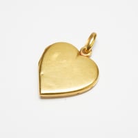 Image 5 of Vintage 18k Yellow Gold Heart-Shaped Locket - European Hallmarks