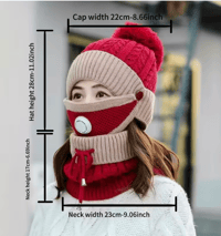 Image 2 of 3pc Winter Warm Set