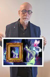 Image 3 of 'Pink Bird and Frame'