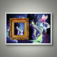 Image 2 of 'Pink Bird and Frame'