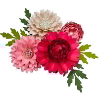 Amore Flower Die-Cut 3.5"